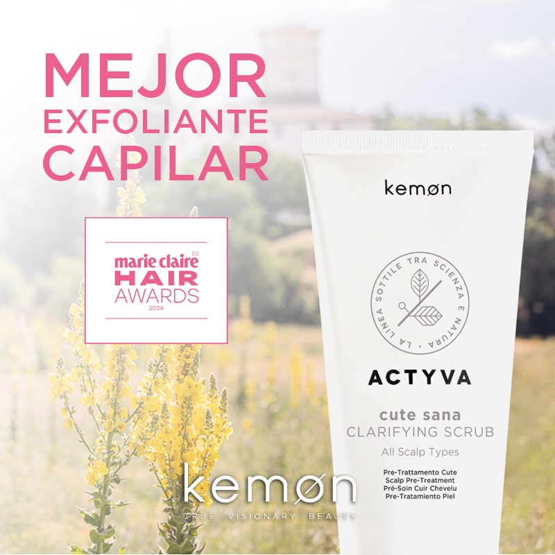 Actyva Clarifying Scrub consigue el premio como Mejor Producto de Belleza en los Marie Claire Hair Awards 2024